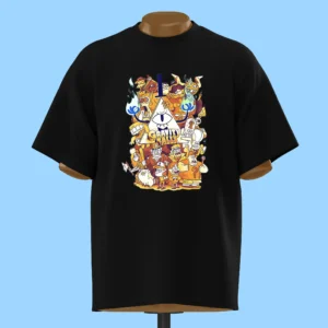 لباس طرح شخصیت‌های آبشار جاذبه