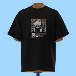 لباس طرح پوستر انفجار باکوگو