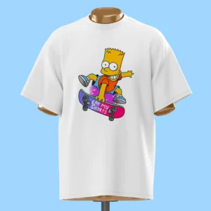 لباس طرح بارت سیمپسون اسکیت‌سوار
