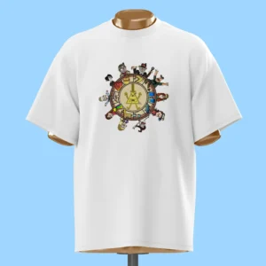 لباس طرح دایره زودیاک شخصیت‌های آبشار جاذبه