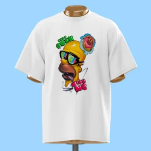 لباس طرح هومر سیمپسون و دونات صورتی