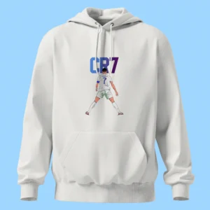 لباس طرح رونالدو سفید شماره ۷