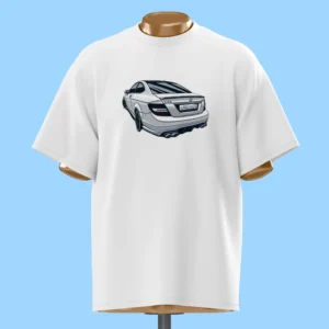 لباس طرح عقب مرسدس بنز سفید