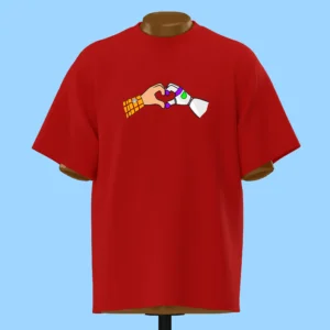 لباس طرح قلب دستان وودی و باز - داستان اسباب‌بازی