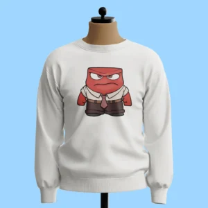 لباس طرح خشم قرمز - درون و بیرون