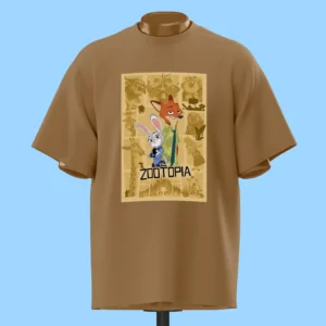 لباس طرح پوستر زوتوپیا