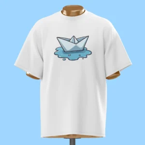 لباس طرح قایق کاغذی