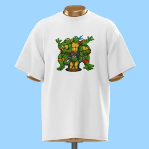 لباس طرح گروه لاکپشتهای نینجا