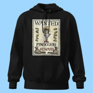 لباس طرح پوستر تحت تعقیب پینوکیو