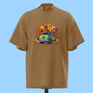 لباس طرح اسکوبی دو و شگی در ماشین