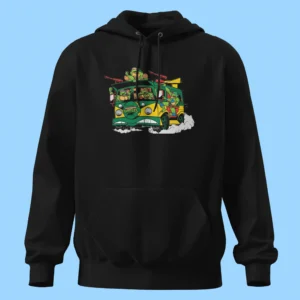 لباس طرح ماشین ون لاک‌پشت‌های نینجا