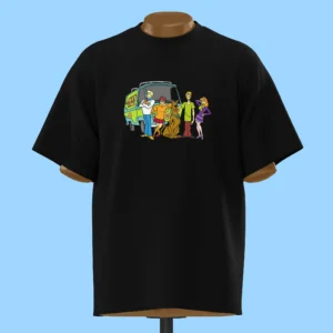 لباس طرح گروه اسکوبی دو و ماشین