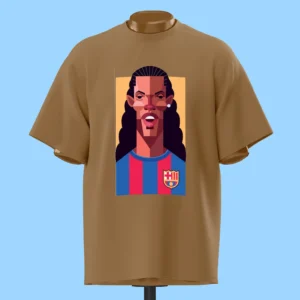 لباس طرح وکتور چهره رونالدینیو