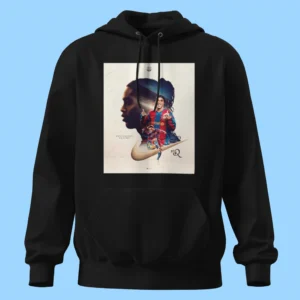 لباس طرح پوستر کلاژ رونالدینیو با لوگوی نایک