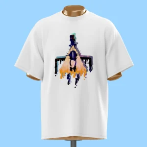 لباس طرح نقاشی بیل سایفر در حال ذوب شدن