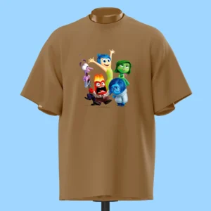 لباس طرح جمع شخصیت‌های اصلی درون و بیرون