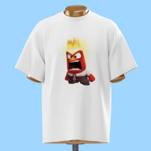 لباس طرح خشم با کله آتشی و داد زدن