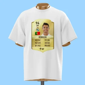 لباس طرح کارت فیفا ۹۴ طلایی کریستیانو رونالدو