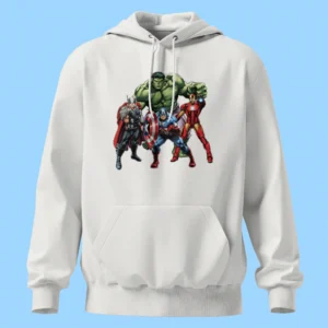 لباس طرح چهار قهرمان اصلی مارول