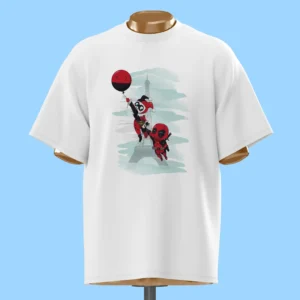 لباس طرح پرواز ددپول و هارلی کویین