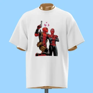 لباس طرح ددپول و اسپایدرمن (عاشقانه)