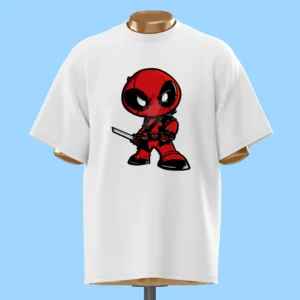 لباس طرح ددپول چیبی شمشیر به دست