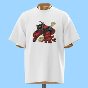 لباس طرح ددپول در حال خزیدن