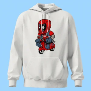 لباس طرح ددپول موتور سوار