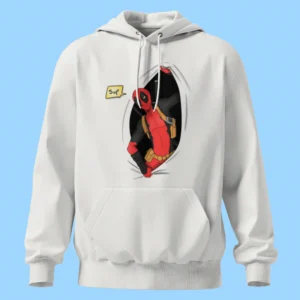 لباس طرح ددپول در حال بیرون آمدن