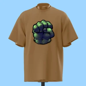 لباس طرح مشت سبز هالک