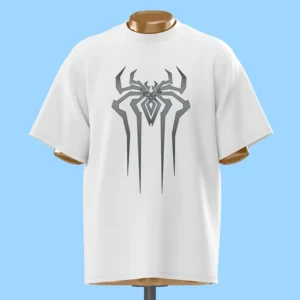 لباس طرح لوگوی عنکبوتی خاص (خاکستری)