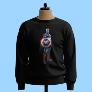 لباس طرح کاپیتان آمریکا ایستاده (فیلم و فیلم و سریال)