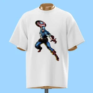 لباس طرح پرتاب سپر کاپیتان آمریکا