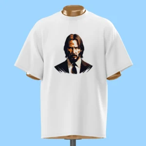 لباس طرح پرتره هنری جان ویک