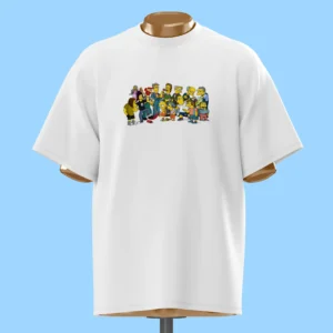 لباس طرح جمع شخصیت‌های سیمپسون‌ها