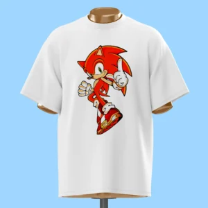 لباس طرح سونیک قرمز (فان)