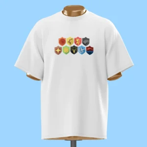 لباس طرح نمادهای خاندان‌های بازی تاج و تخت