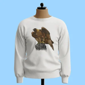 لباس طرح عقاب نشسته روی صخره