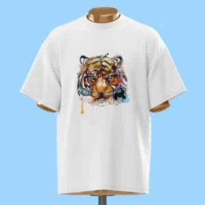 لباس طرح سر ببر رنگی