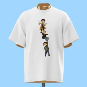 لباس طرح آویزان شدن شخصیت های سوپرنچرال