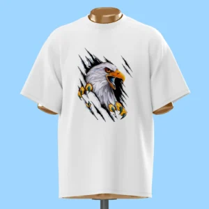 لباس طرح عقاب بیرون زده از لباس