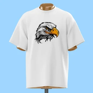 لباس طرح سر عقاب خاکستری