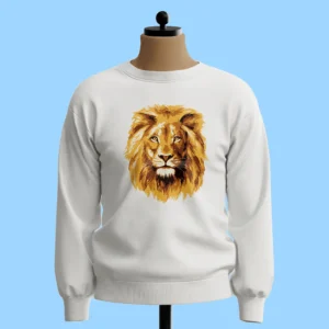 لباس طرح نقاشی سر شیر