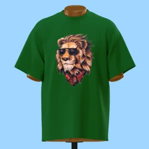 لباس طرح شیر با لباس و عینک