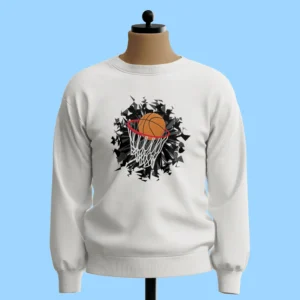 لباس طرح توپ بسکتبال و شیشه شکسته