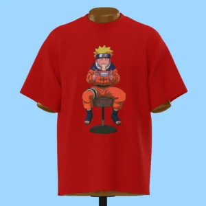 لباس طرح ناروتو در حال رامن خوردن