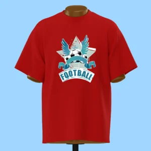 لباس طرح لوگوی فوتبال بالدار