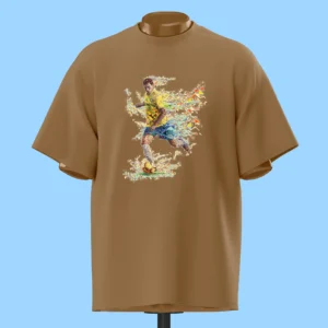 لباس طرح فوتبالیست برزیلی پیکسلی