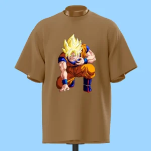 لباس طرح گوکو سوپر سایان نامک