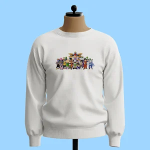 لباس طرح گروه شخصیت های دراگون بال